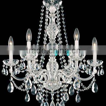 Home Interior Decorator Bohemia Crystal Prisms Chandelier Lamps Hanging Light Modern Chandeliers Lighting CZ3012/6