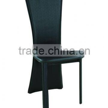 hard PVC unique deign dining chair