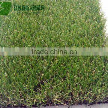 Flat shape landscaping use synthetic grass
