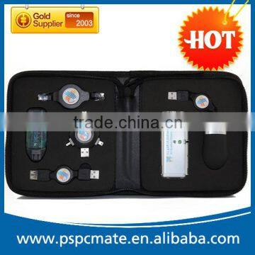 Usb Travel Kit Carrier Usb Kit With Wall Charger/car Charger/2200mah Power Bank /adpaters photo-4