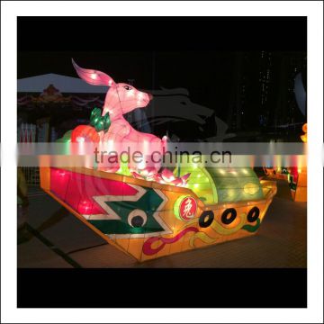 Chinese zodiac signs rabbit lantern