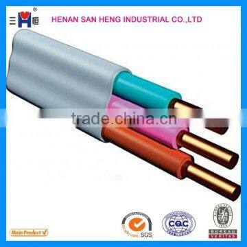 PVC Insulated PVC sheath 3 core Cable