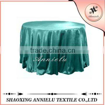 132" wedding satin cheap polyester tablecloth