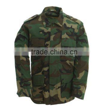 Wholesale woodland camouflage bdu military uniform