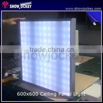 600x600 Flat Panel LED Lamp Ultra-thin LED Recessed Ceiling Panel Light