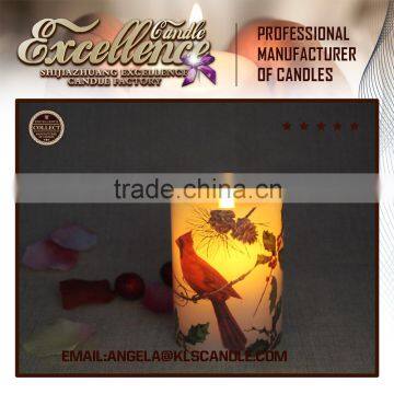 secure payment LED candle 3 pack with remote