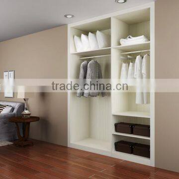 Cambodia Project Bedroom Melamine Small Open Hotel Wardrobe