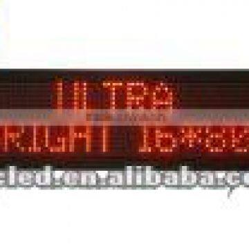 best price 12.5mm Outdoor Single Color LED Display