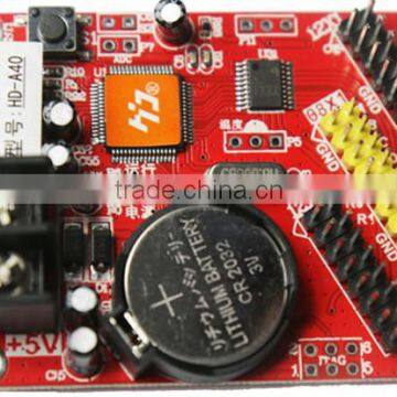 Single Dual Color Control Card Series U-DISK Led control system card