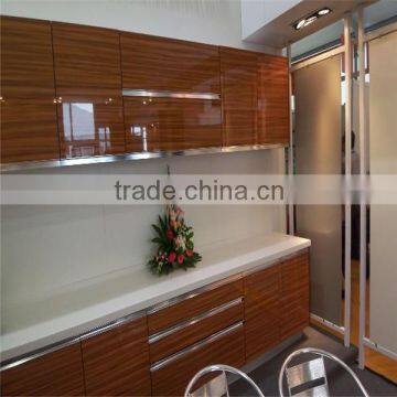 New Europe Stype Kitchen Cabient in Hot Sell With Handle