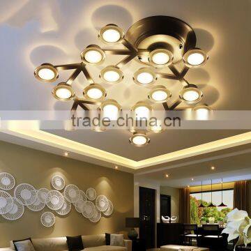 Warm White 17 LED Lights Brilliant LED Net Circle Ceiling Lamps for Home Decoration