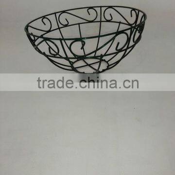 China factory metal hanging flower basket