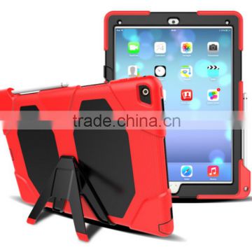 Extreme duty stand hybrid protector case for iPad Pro 12", for iPad Pro bumper waterproof case cover