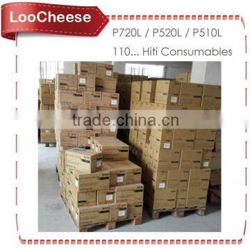 Large Stock Of Hiti Printer Consumables P720L/110S/310W/520L/510L/Pringo Hiti Paper Ribbon