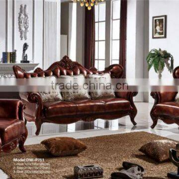 Sofa Material Leather Sofa Chesterfield Household Furniture photo-2