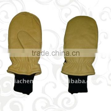 Hot Pigskin Leather Mitten Glove MF017, Safety Equipment, Working Leather Glove