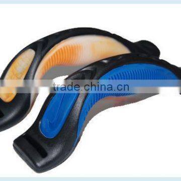 Plastic overmoulding Suppliers TPE/TPR Overmold Handle for Bags