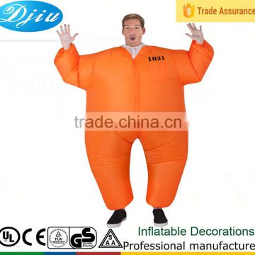 DJ-198 Orange clourful inflatable costume party decoration cloth decoration