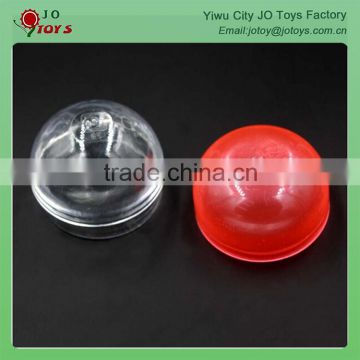 Red Oval Shape 4.8*5cm Cheap Plastic Capsule Toys For Vending Machine