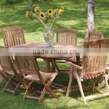 Solid Wood Outdoor / Garden Furniture Set - Balcony Set photo-4