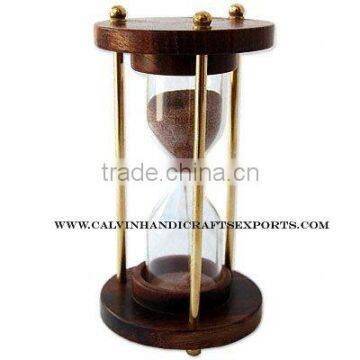 Wooden sand timer