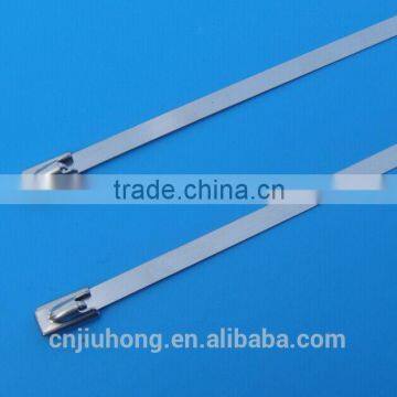 Weather & heat resistance Steel cable tie manufacturers for wiring harness connector