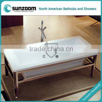 cUPC white acrylic bathtub,cupc acrylic bathtub,free standing bathtubs