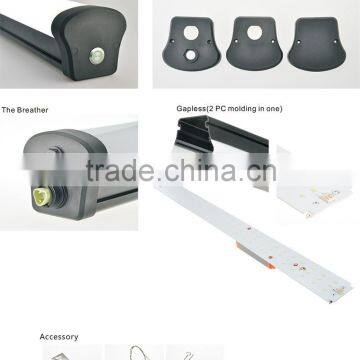 IP65 PF>0.9 Length 1200mm 3600-3700lm SMD 2835 40W LED Tri Proof Light photo-2