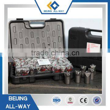 Center carbide button drill bit