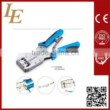 Cat6 RJ45 RJ11 Network Crimping Tool with Ratchet