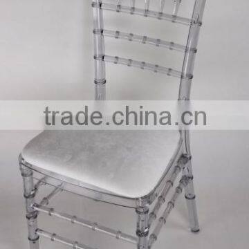 wedding crystal resin chiavari chair