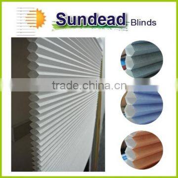 innovative products for import softextile non woven fabric honeycomb curtain blinds china supplier cord-free for kids