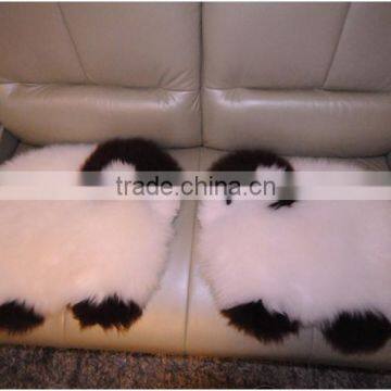 Sheepskin white fur rugs carpet fur rugs plush fur rug Floor carpet Sofa Cover Bed Blanket animal sheepskin shape door mat/rug