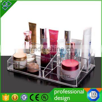 10 Years Factory Clear Acrylic Nail Polish Table Display Rack / Acrylic Nail Polish Stand