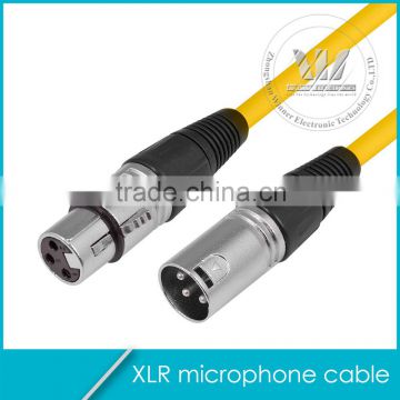 3 Pin XLR male to female Balanced microphone audio cable