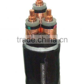 3.6/6kV Cable--19/33kV Cable Cu/XLPE/PVC(Al/XLPE/PVC) Power Cable BS 6622