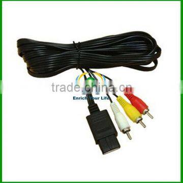 Cheap RCA to SNES N64 AV Cable For Snes For Nintendo N64 Gamecube TV Game System