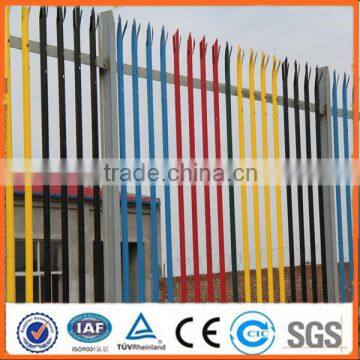 Decorative palisade fencing vinyl fence on sale