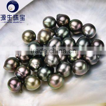Wholesale Cultured Saltwater Tahitian Black Pearl Beads for Jewelry Making photo-5