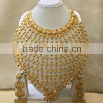 Multi Layer Gold Plated Jewelry Necklace Manufacturer Exporter