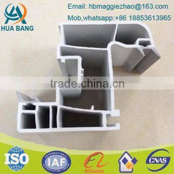 white plastic upvc profile for window sash