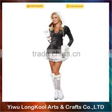 2016 Low MOQ women sexy dance costume christmas sexy costume