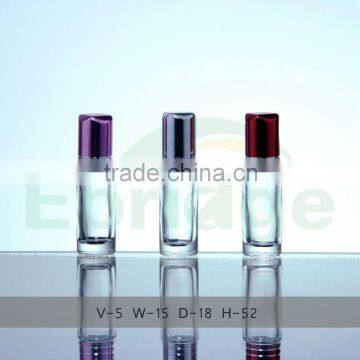 5ml perfume roll on bottle with lid for sale