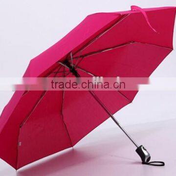 2015 Hot Selling Auto Open Polular 3 fold umbrella From china umbrella supplier