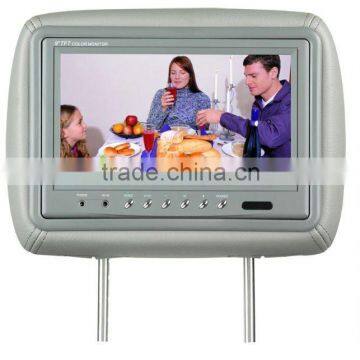 9 inch headrest monitor with pillow