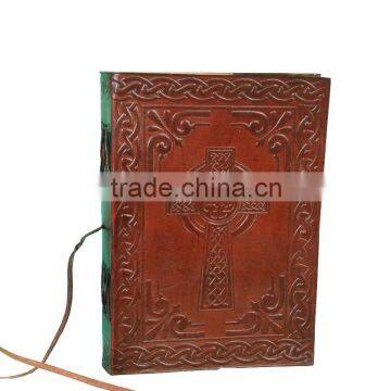 Celtic Theme Embossed Leather Journal For Use Personal Diary
