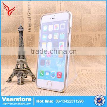 ultra-thin tpu cover with bumper frame case for iphone6 phone back cover for iphone mobile back cover                        
                                                Quality Choice
