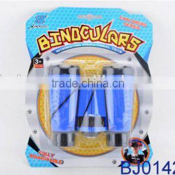 Fashion Design Kids Toy Blue Plastic Binocular Telescope