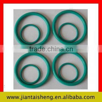 different color small clear rubber o-rings