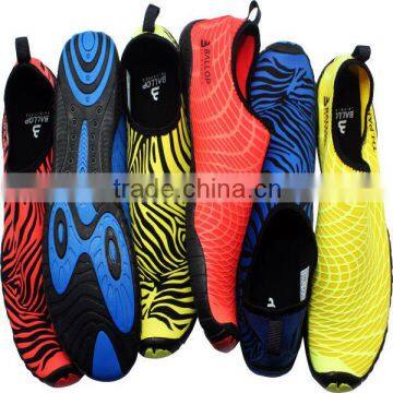 Aqua Shoes,water Shoes,surfing Shoes,WATER SPORTS, FITNESS, GYM, YOGA SHOES ---Ballop Zebra Yellow photo-5